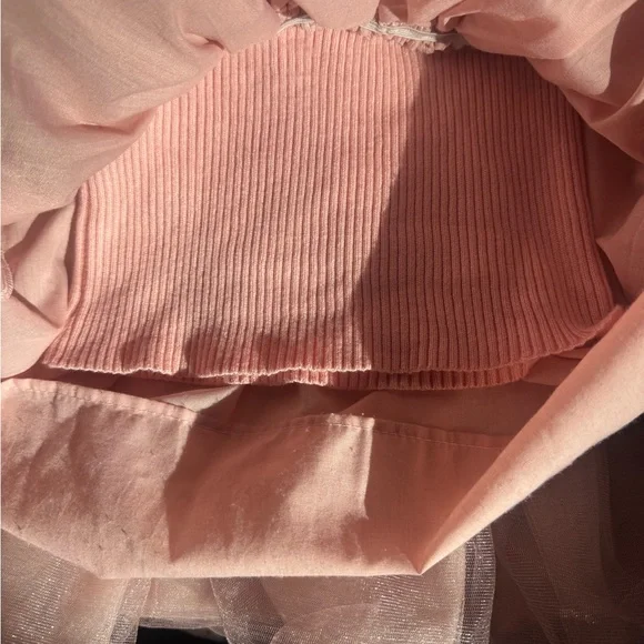 Lola + The Boys Blush Cowl Neck Sweater - Picture 3 of 4